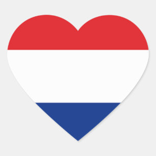 Pegatina En Forma De Corazón Holanda Amor