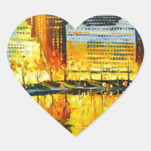 Pegatina En Forma De Corazón Hotel Plaza Central Park en Nueva York