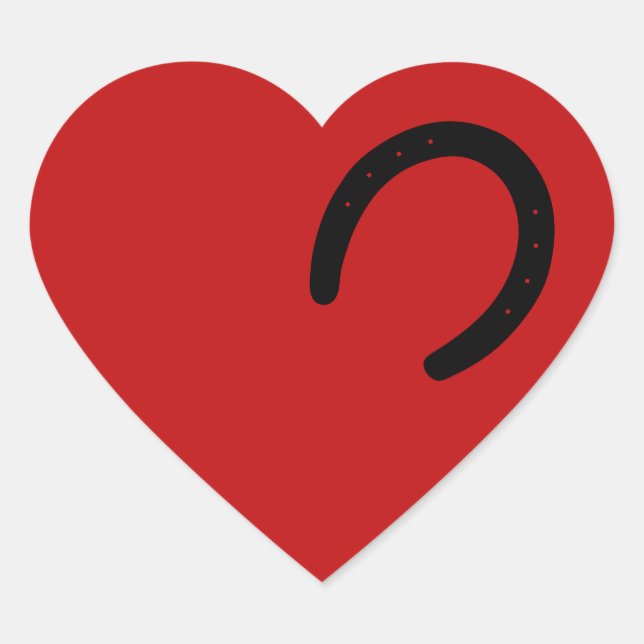Pegatina En Forma De Corazón Huella en mi Corazón (Anverso)