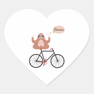Pegatina En Forma De Corazón Idea de regalo para bicicleta de carretera MTB Slo