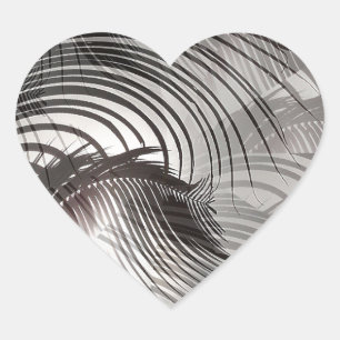 Pegatina En Forma De Corazón Ilusión