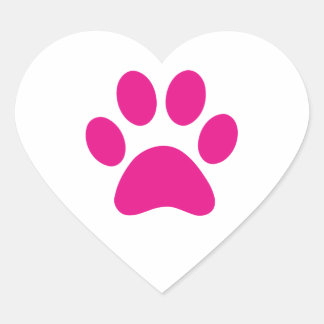 Pegatina En Forma De Corazón Imprimir trazo