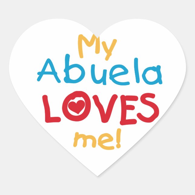 Pegatina En Forma De Corazón indefinido (Anverso)