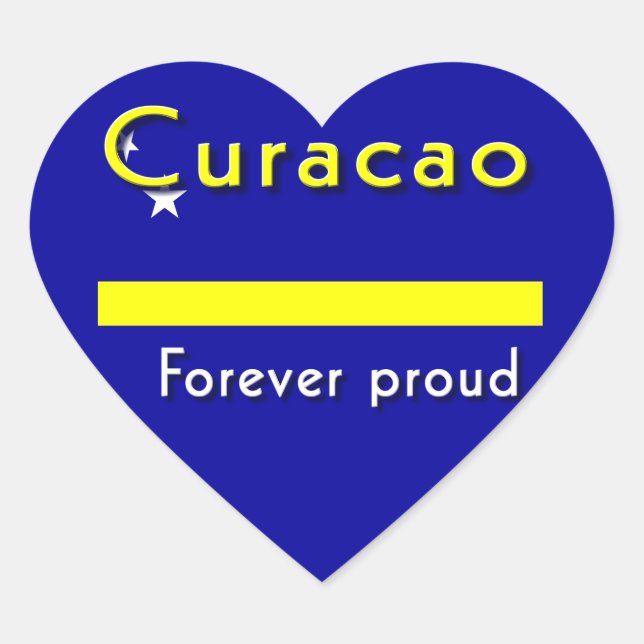 Pegatina En Forma De Corazón indefinido (Anverso)