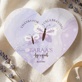 Pegatina En Forma De Corazón Islamic Baby Girl Aqeeqah Personalized Sticker