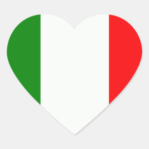 Pegatina En Forma De Corazón italia