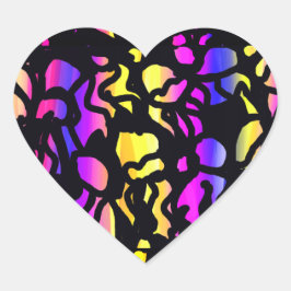 Pegatina En Forma De Corazón Jellyfishes estilo Funda-Mate iPhone estuche malet