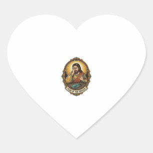 Pegatina En Forma De Corazón Jesús se cayó la pantalla del teléfono en la pista
