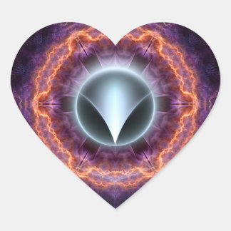 Pegatina En Forma De Corazón La estrella del emperador