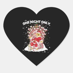 Pegatina En Forma De Corazón Labrador ama a los Navidades Perro graciosa camise