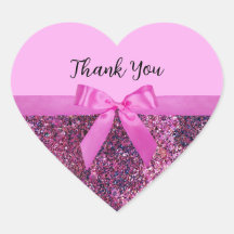 Lazo Coquette y Nombre en Letra de Purpurina Rosa 