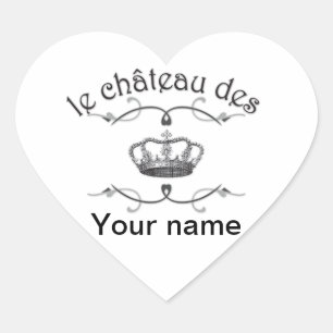 Pegatina En Forma De Corazón le chateau des YOU NAME v.2
