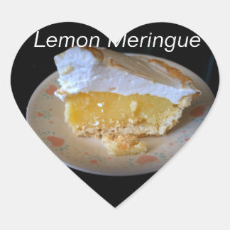 Pegatina En Forma De Corazón Lemon Meringue