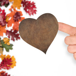 Pegatina En Forma De Corazón León falso del viejo mundo