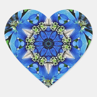 Pegatina En Forma De Corazón Libertad y amor
