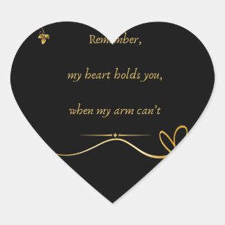 Pegatina En Forma De Corazón liefdestekst 