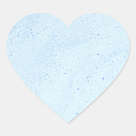 Pegatina En Forma De Corazón Light Blue Sand