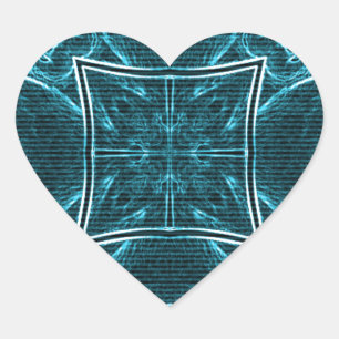 Pegatina En Forma De Corazón Lion Wits
