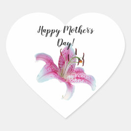 Pegatina En Forma De Corazón Madre