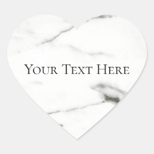 Pegatina En Forma De Corazón mármol