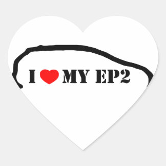 Pegatina En Forma De Corazón Me encanta mi EP2