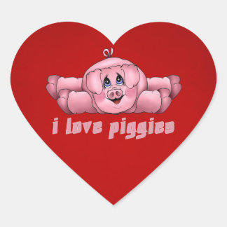 Pegatina En Forma De Corazón Me Encantan Los Cogones