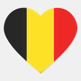 Pegatina En Forma De Corazón me gusta Bélgica