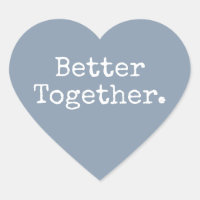 Mejor Juntos Amor Azul Polvoriento