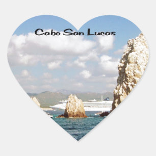 Pegatina En Forma De Corazón México y America Central