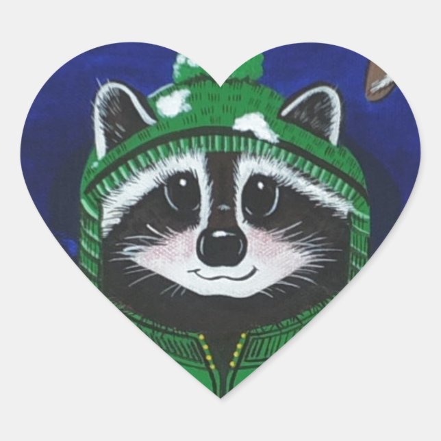 Pegatina En Forma De Corazón Monte Bachelor Brats (Anverso)