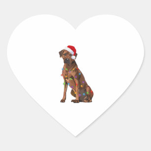 Pegatina En Forma De Corazón Navidades de rebeldía rubios alumbran amor por per