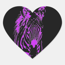 Neon Pink Zebra