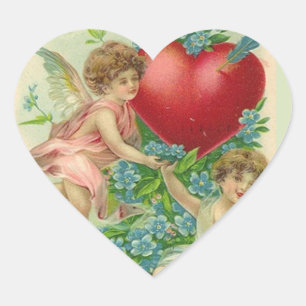 Pegatina En Forma De Corazón Olvídate de mi nudo San Valentín