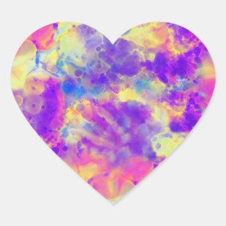 Pegatina En Forma De Corazón omnivisión fantasía tinta :