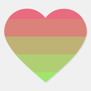 Pegatina En Forma De Corazón Orgullo Aroflux