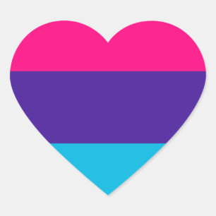 Pegatina En Forma De Corazón Orgullo de Androgyne
