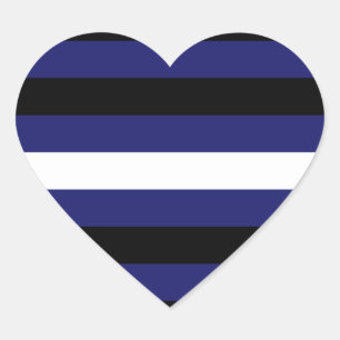 PEGATINA EN FORMA DE CORAZÓN ORGULLO DE CUERO