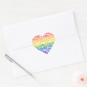 Pegatina En Forma De Corazón Orgullo de las viñas