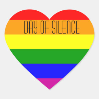 Pegatina En Forma De Corazón Orgullo gay