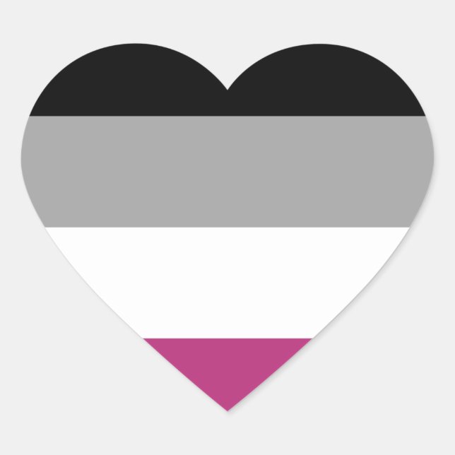 PEGATINA EN FORMA DE CORAZÓN ORGULLO GINÓFILO (Anverso)