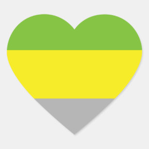 Pegatina En Forma De Corazón Orgullo litromántico