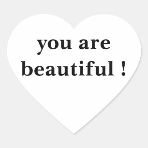 Pegatina En Forma De Corazón palabras sabias