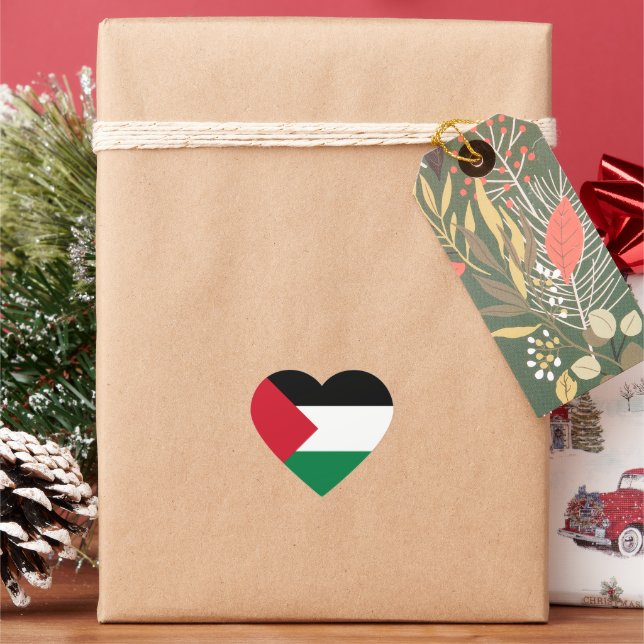 Pegatina En Forma De Corazón Palestina (Vacaciones)