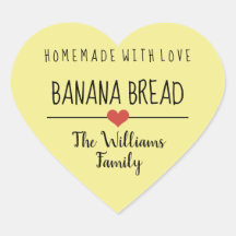 pan de banana casero con amarillo anaranjado