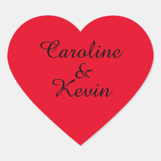 Pegatina En Forma De Corazón Parejas Pegatinas en forma de corazón