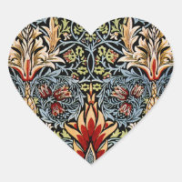 Patrón floral William Morris Snakeshead
