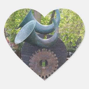 Pegatina En Forma De Corazón Pegatina de Art Heart