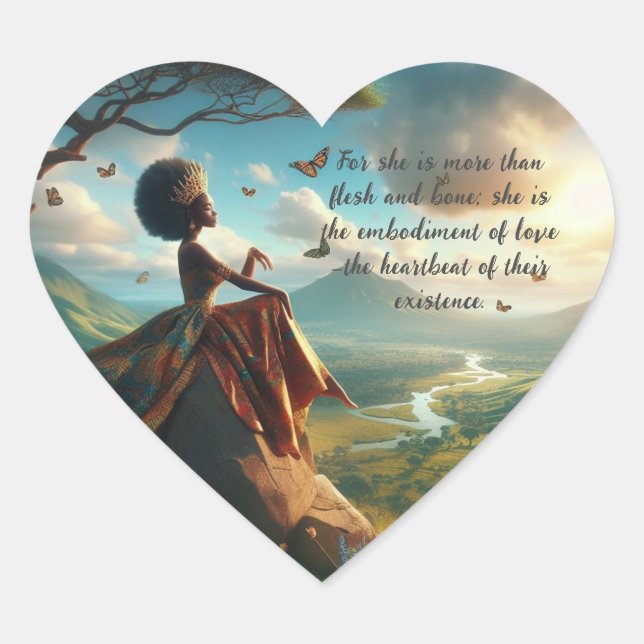 Pegatina En Forma De Corazón Pegatina de beneficencia familiar (Anverso)