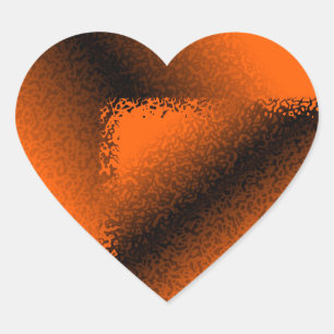 Pegatina En Forma De Corazón Pegatina de Halloween Corazón God
