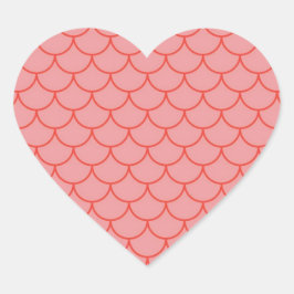 Pegatina En Forma De Corazón Pegatina del corazón